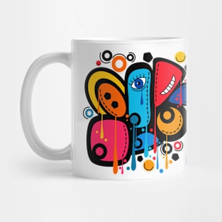 Abstract face Mug